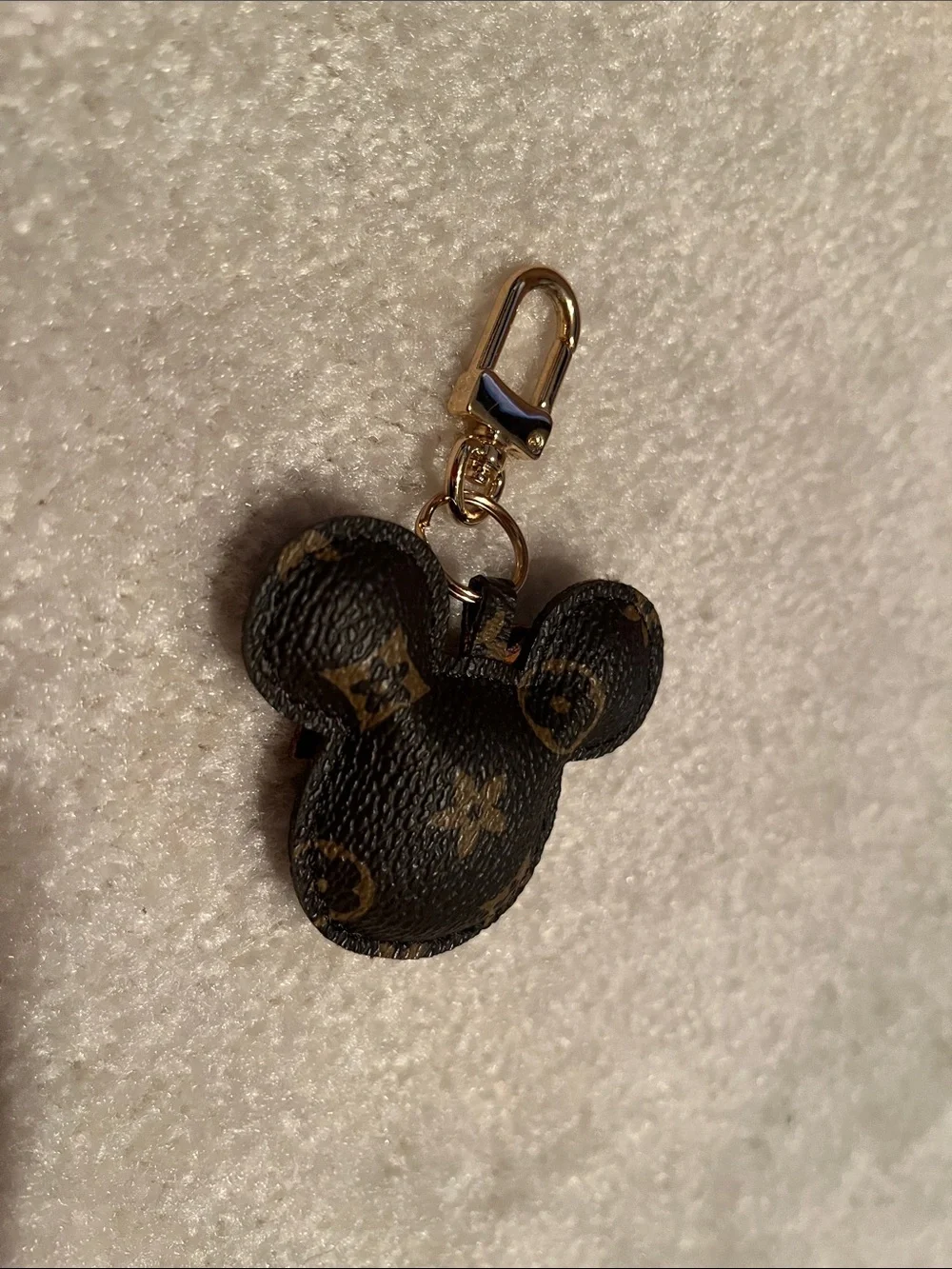 Minnie head bag charm or key ring. New. No tags.